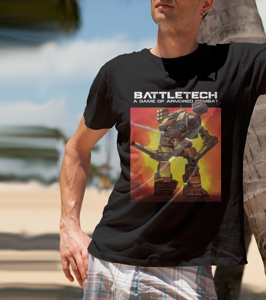 BATTLETECH A Game Of Armored Combat Mech T-Shirt