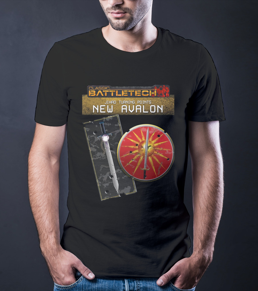 Classic BattleTech Jihad Turning Points New Avalon BTT JTP T-Shirt