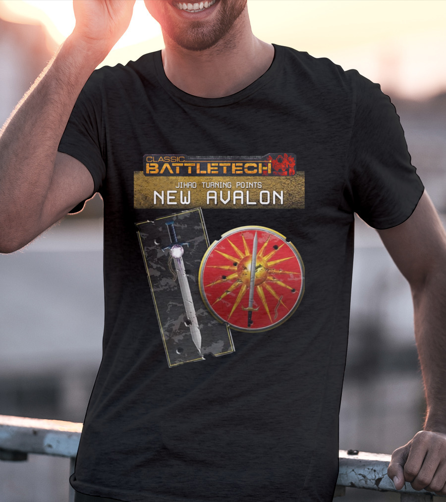 Classic BattleTech Jihad Turning Points New Avalon BTT JTP T-Shirt