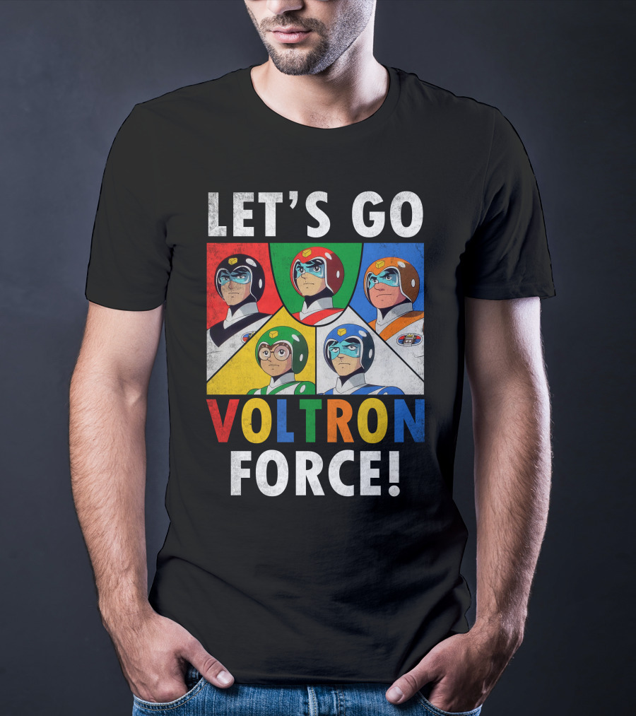 Let's Go Voltron Force T-Shirt