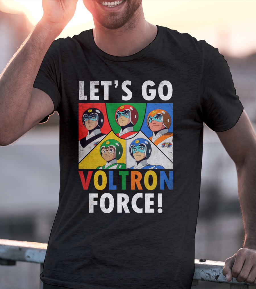 Let's Go Voltron Force T-Shirt
