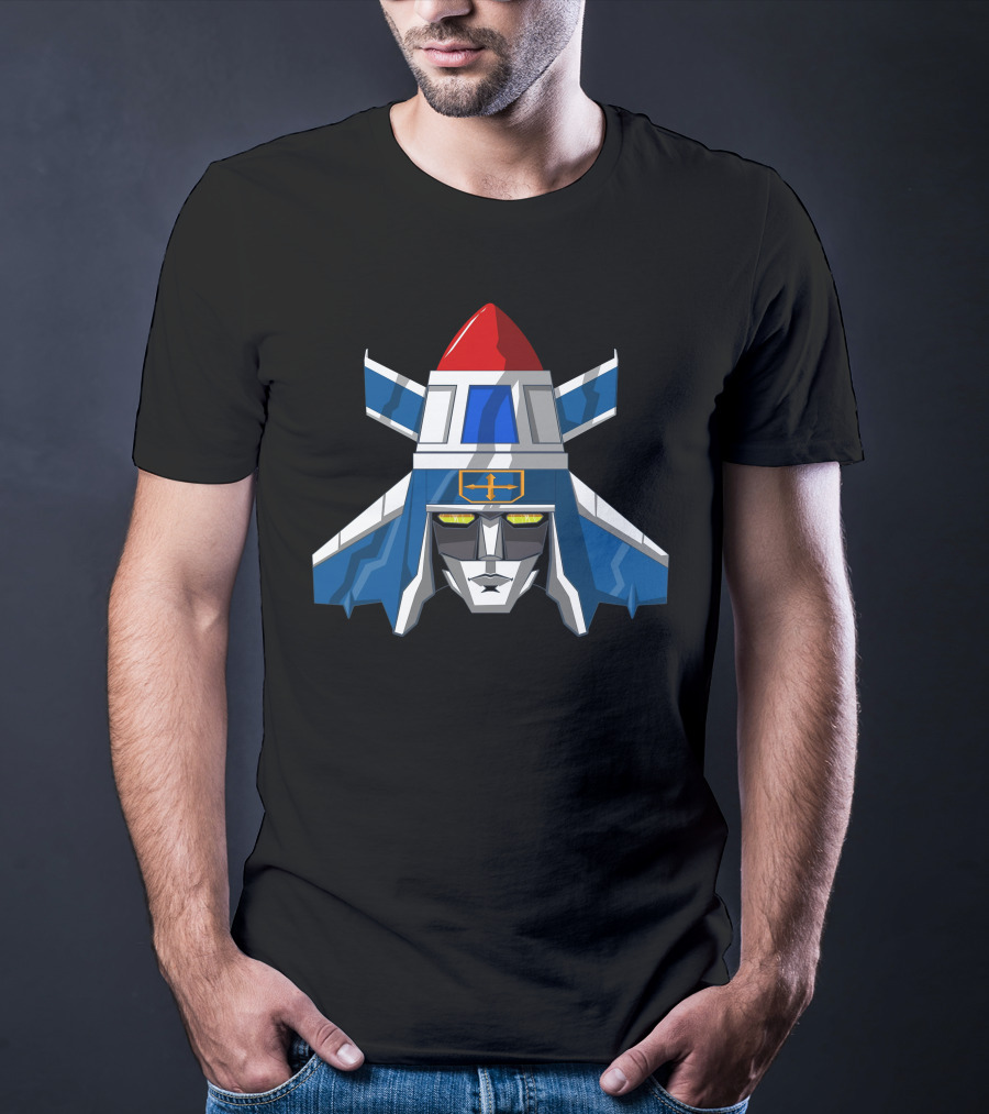 Voltron Vehicle Force Robot Head T-Shirt