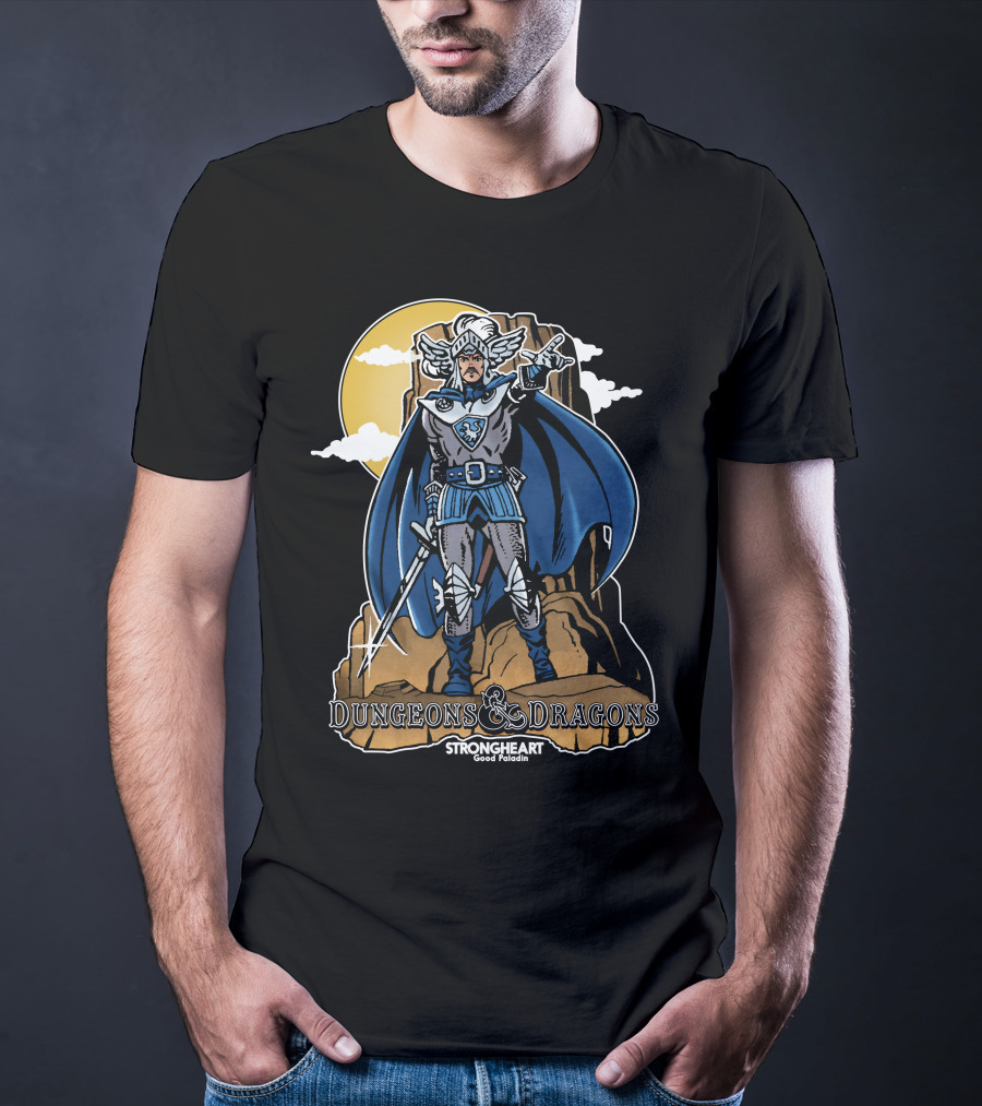 Dungeons And Dragons Strongheart Good Paladin T-Shirt