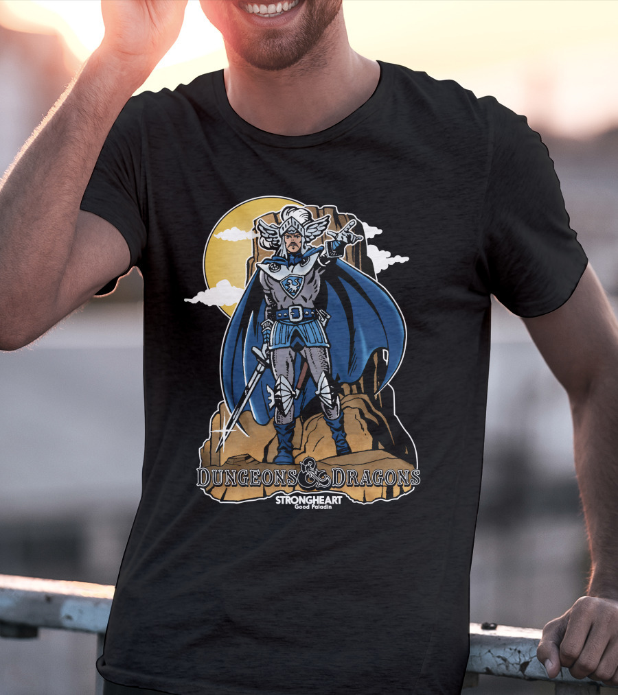 Dungeons And Dragons Strongheart Good Paladin T-Shirt