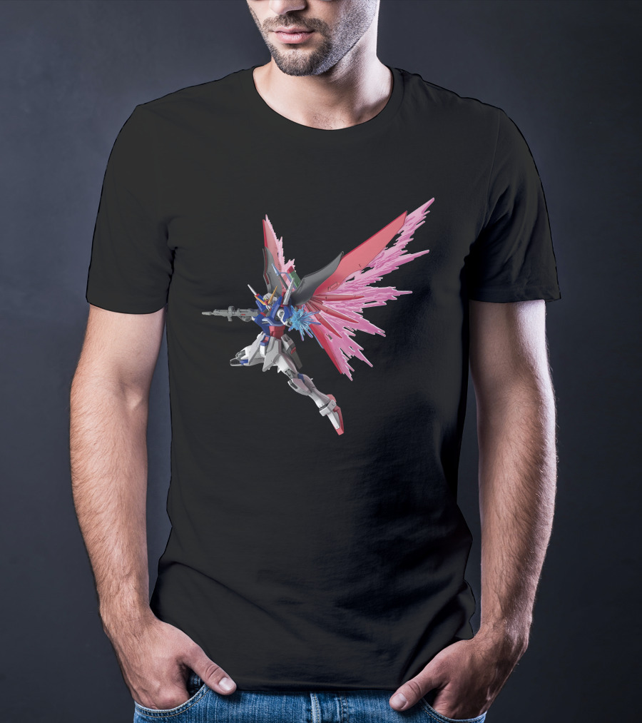 Gundam Destiny Strike Freedom Mobile Suit T-Shirt