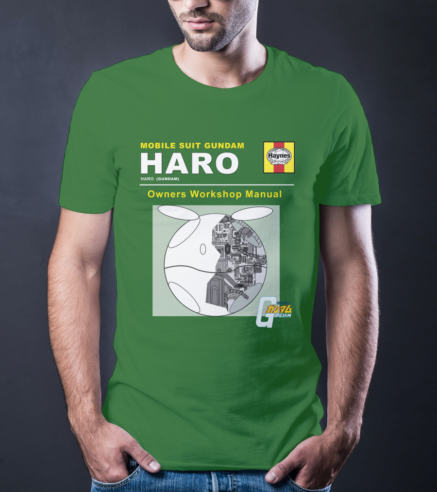 MOBILE SUIT GUNDAM HARO Owners Workshop Manual Haynes GUNDAM T-Shirt