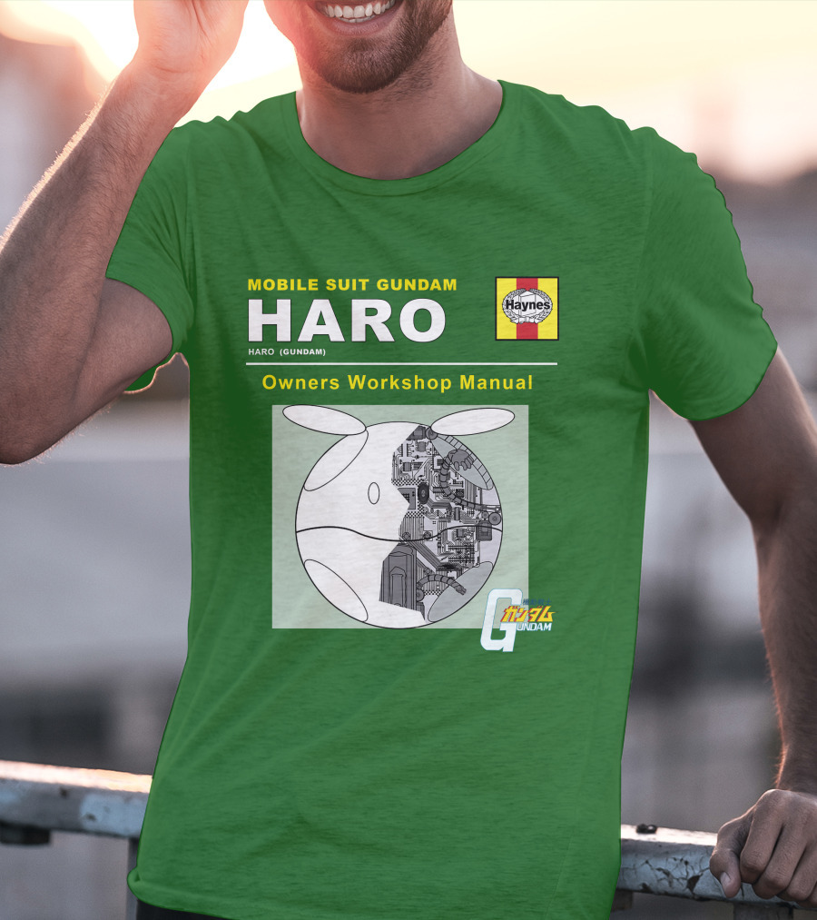 MOBILE SUIT GUNDAM HARO Owners Workshop Manual Haynes GUNDAM T-Shirt