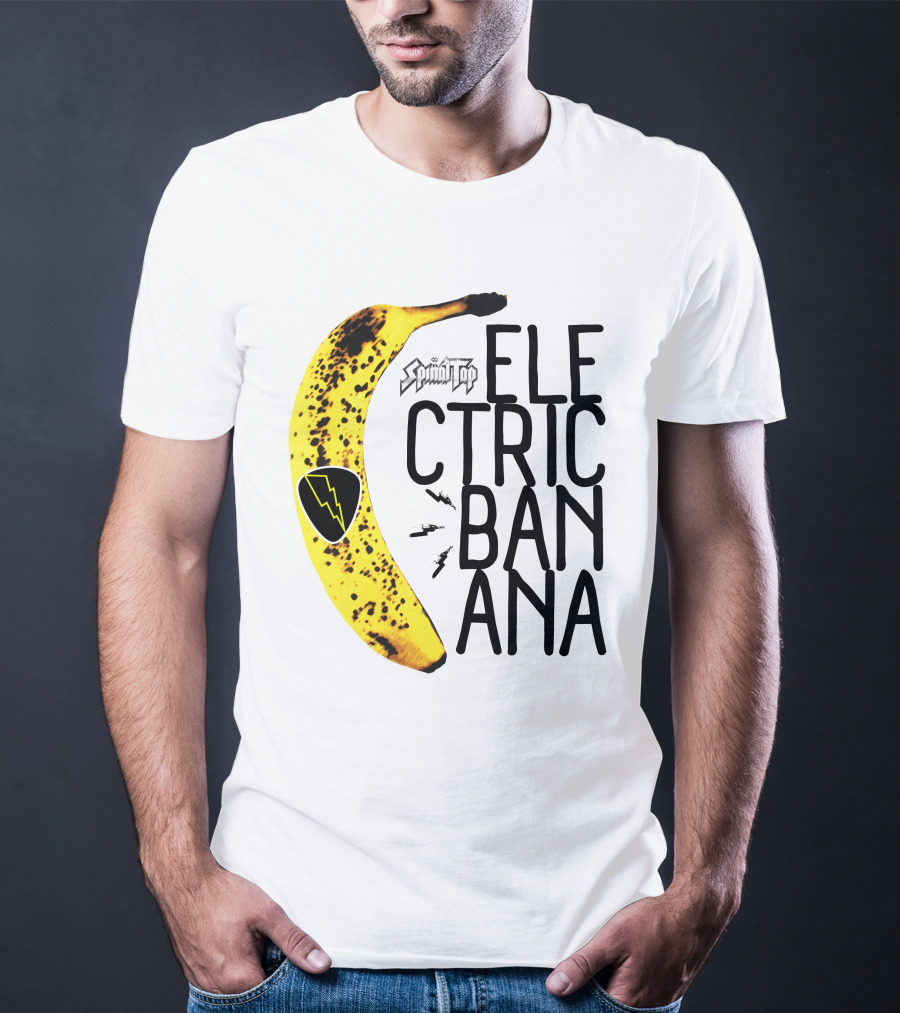 Spinal Tap Electric Banana With Lightning Bolt T-Shirt