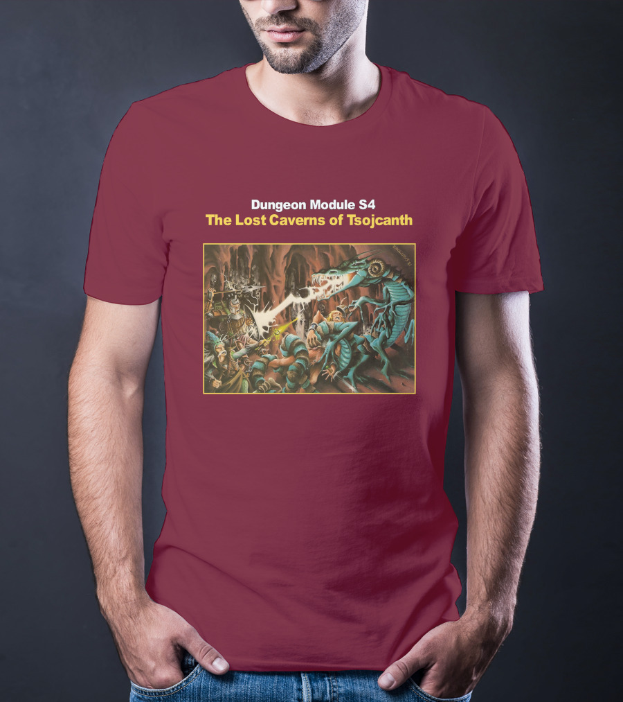 Dungeon Module S4 The Lost Caverns Of Tsojcanth T-Shirt