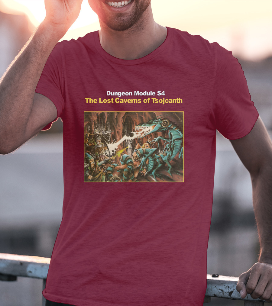 Dungeon Module S4 The Lost Caverns Of Tsojcanth T-Shirt