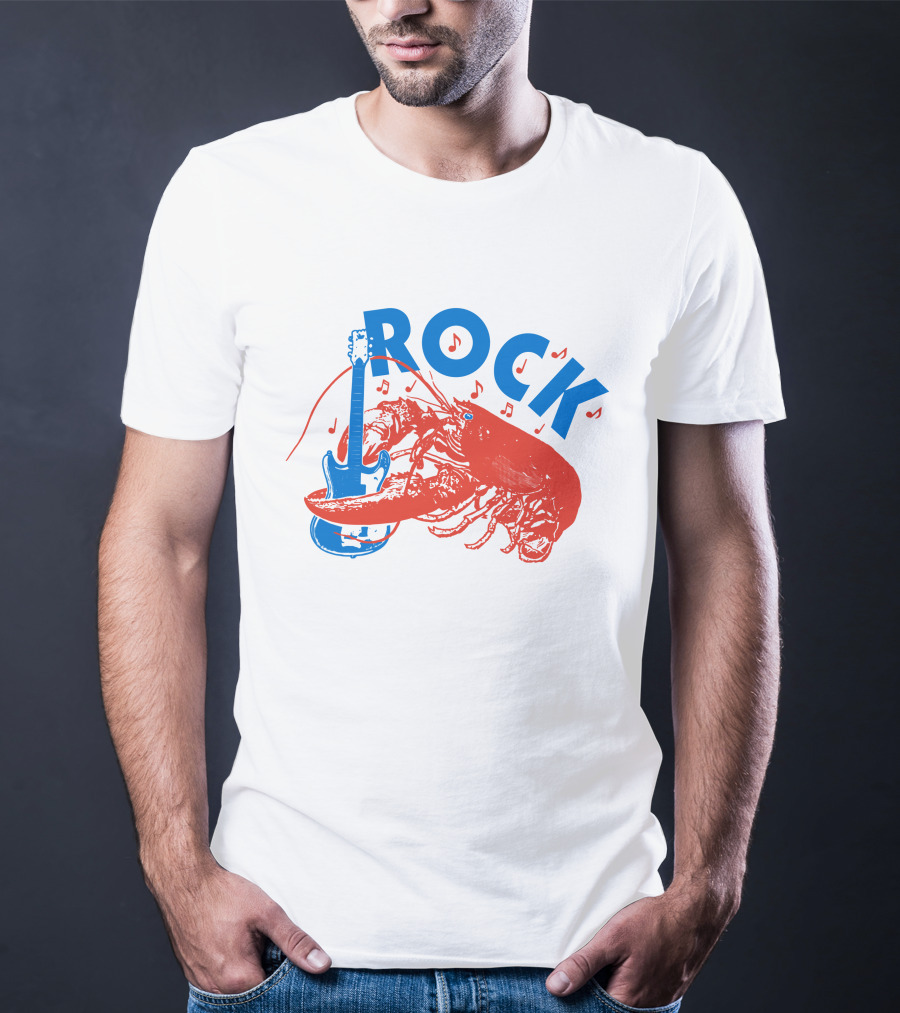 The B-52's Rock Lobster Guitar Music Fun T-Shirt