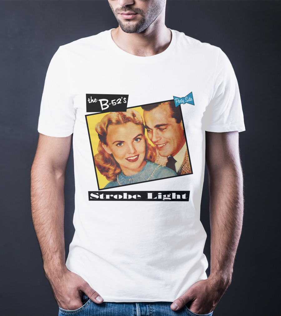 The B-52's Strobe Light Party Side T-Shirt