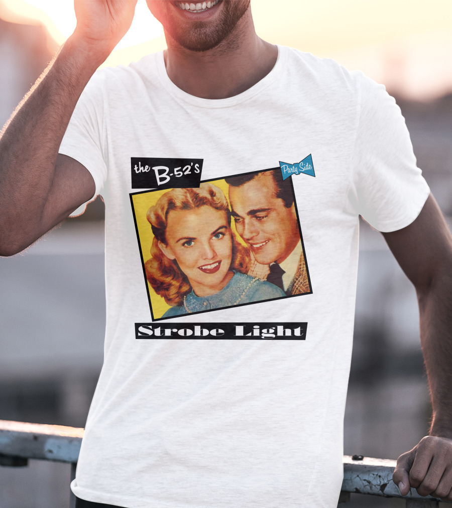 The B-52's Strobe Light Party Side T-Shirt