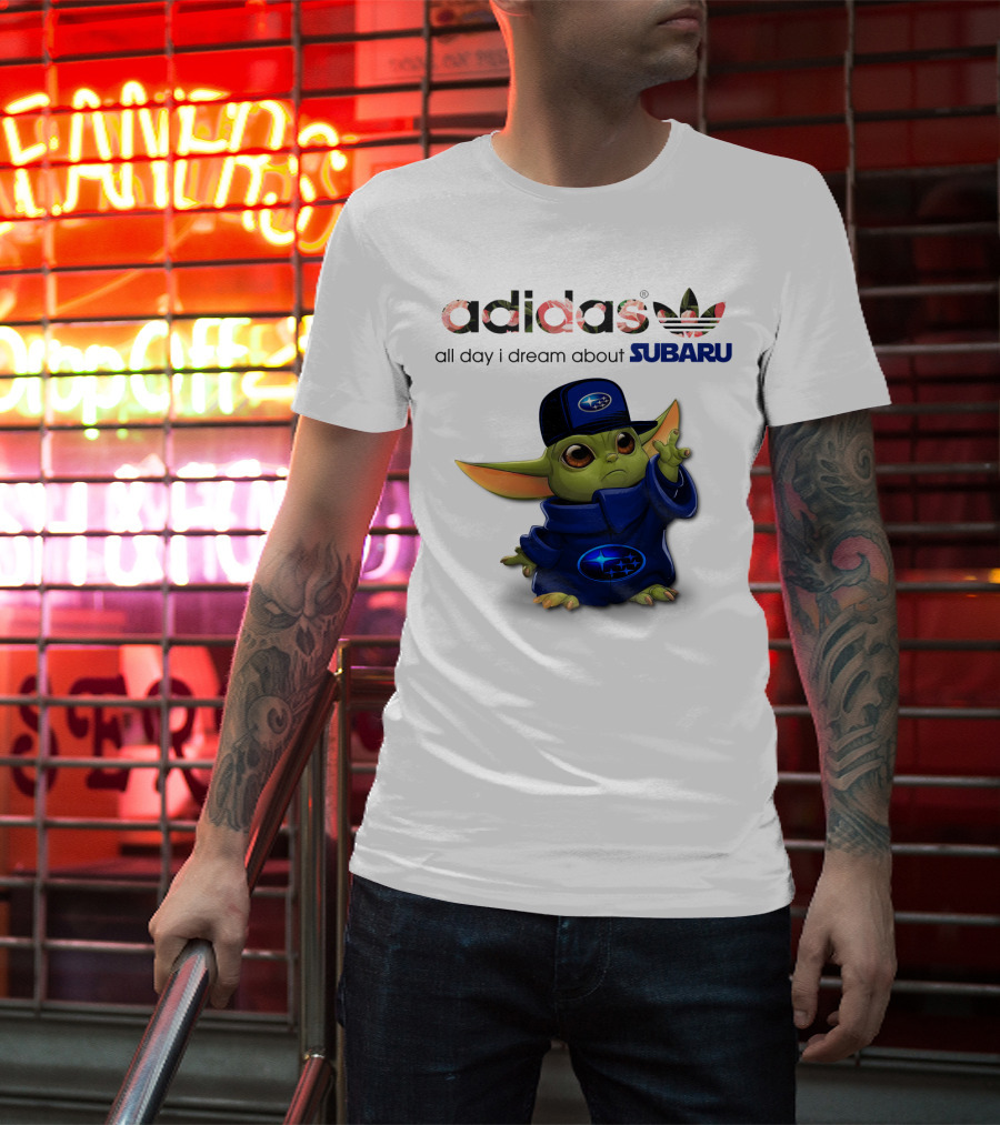 All Day I Dream About Subaru Yoda Character T-Shirt