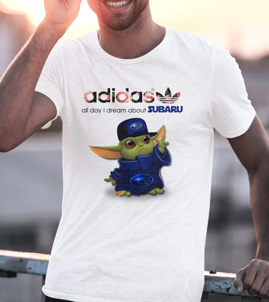 All Day I Dream About Subaru Yoda Character T-Shirt