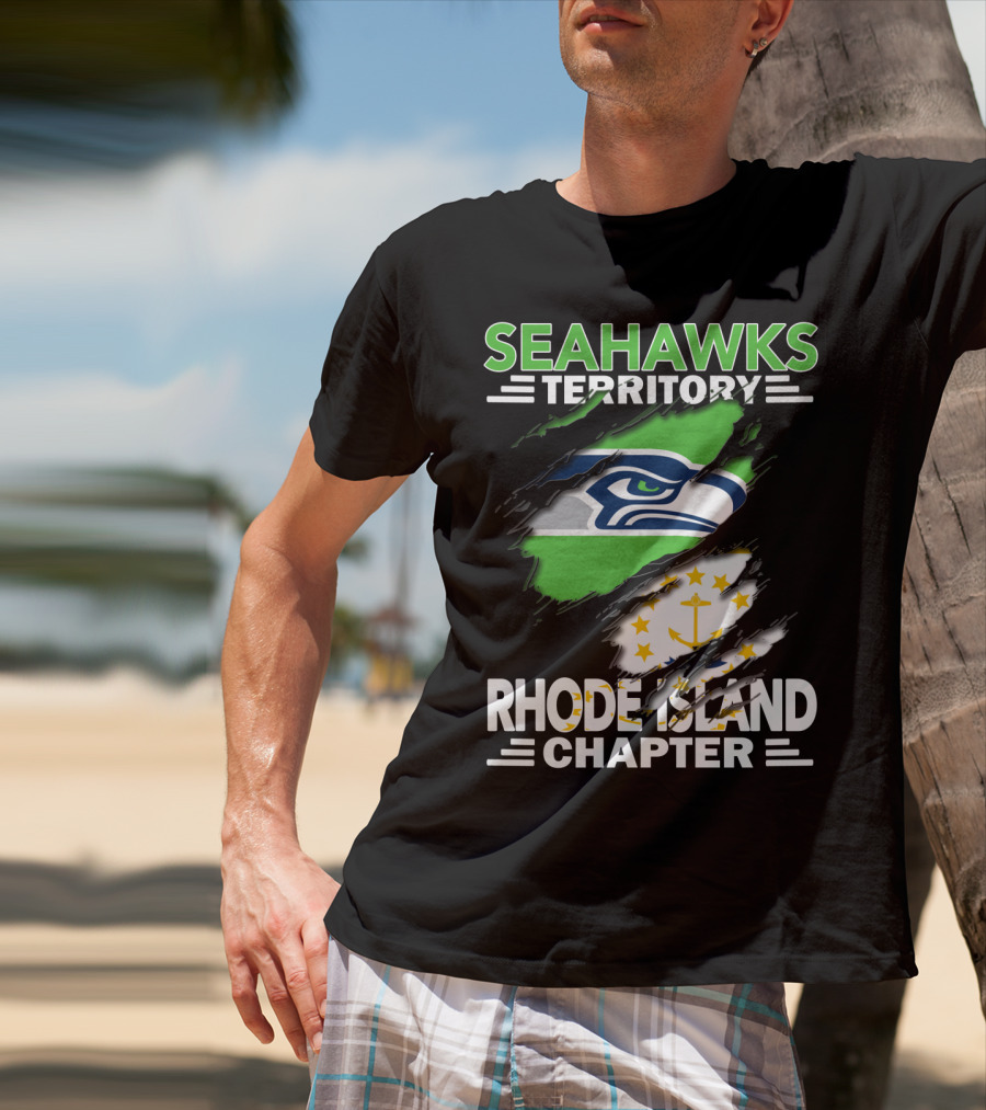 Seahawks Territory Rhode Island Chapter Supporter's Pride T-Shirt
