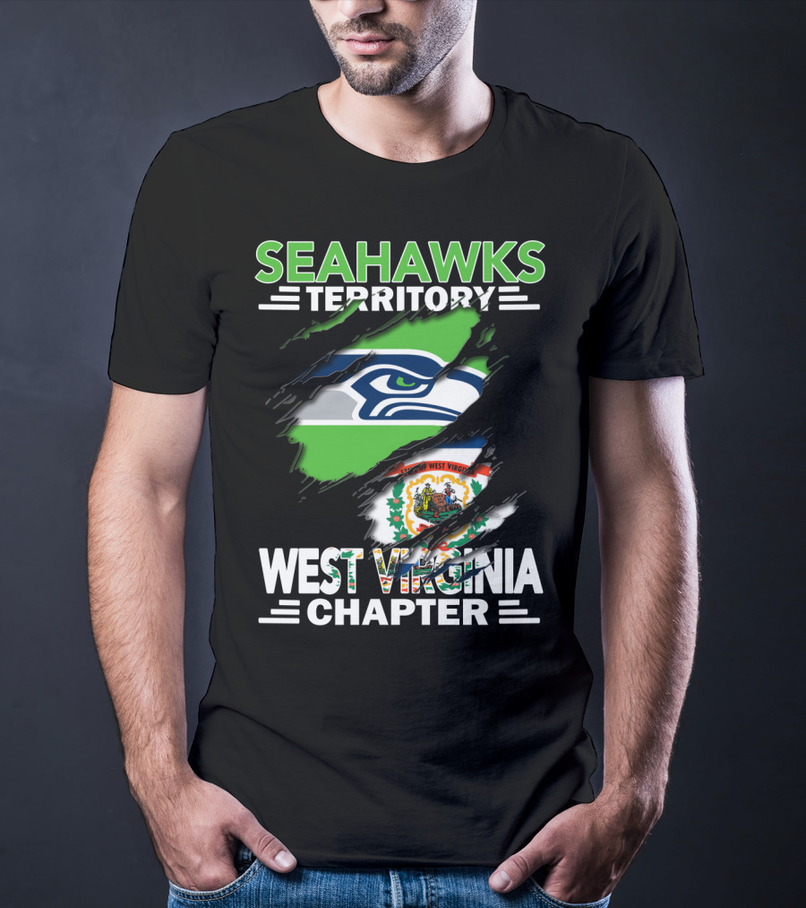 Seahawks Territory West Virginia Chapter Fan Pride T-Shirt