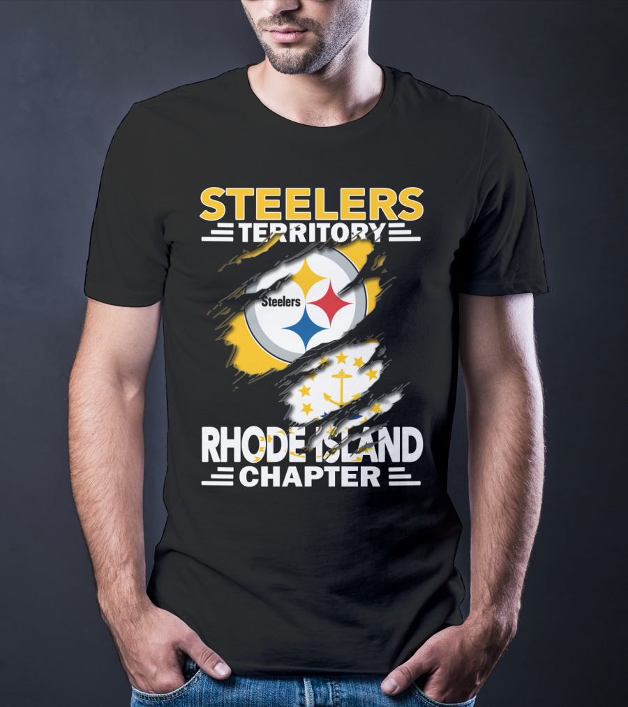 Steelers Territory Rhode Island Chapter Fan Pride T-Shirt