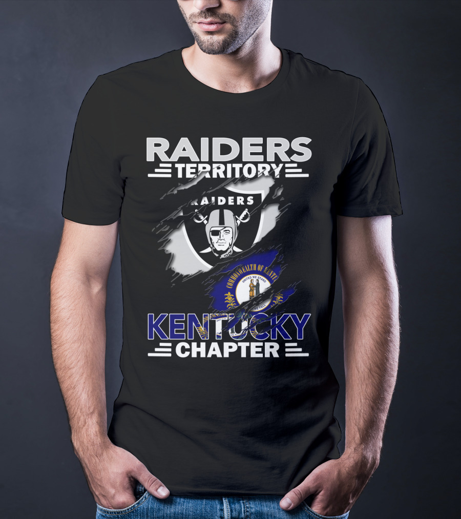 Raiders Territory Kentucky Chapter Commonwealth Seal And Shield T-Shirt