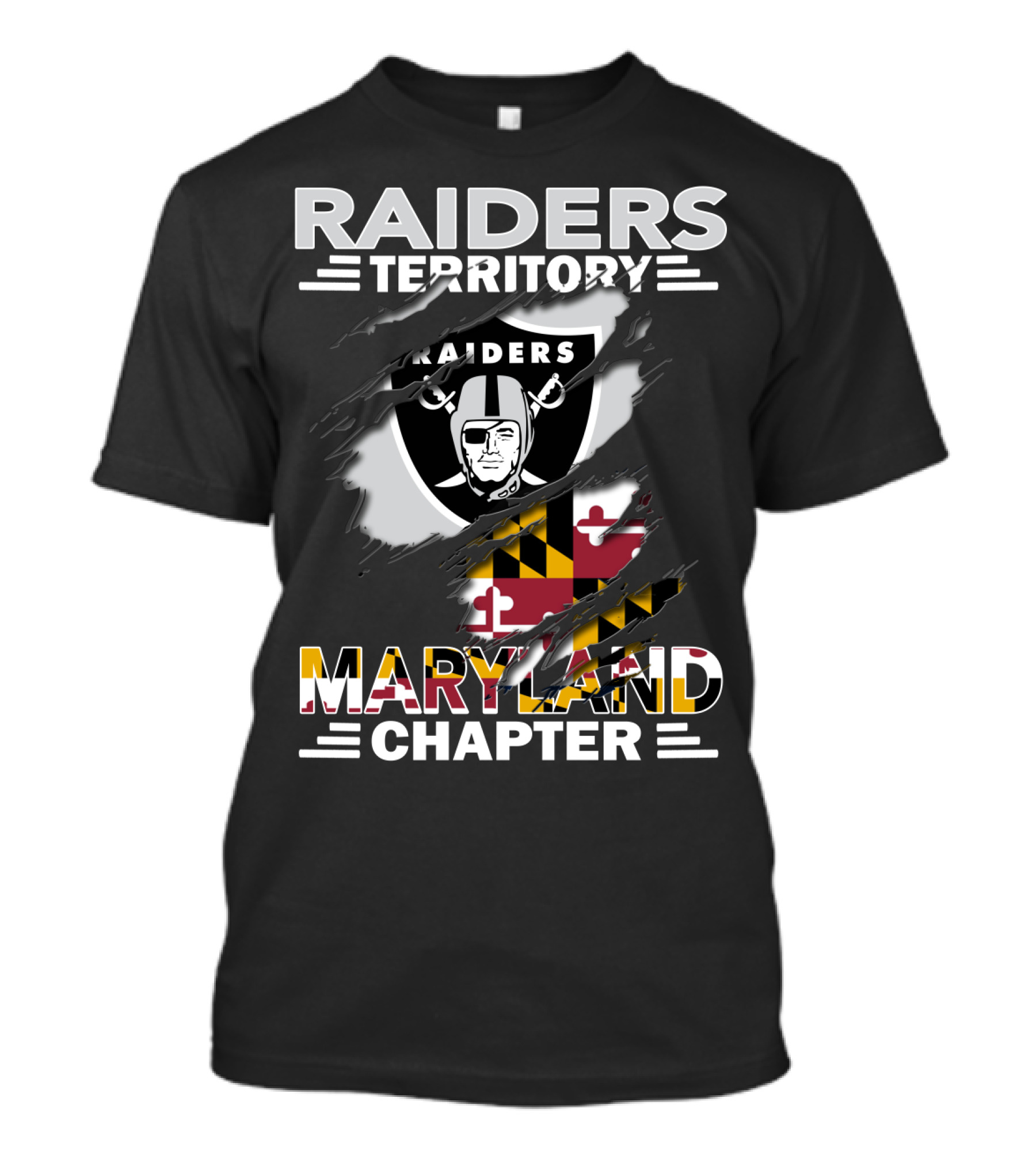 RAIDERS Territory Maryland Chapter T-Shirt