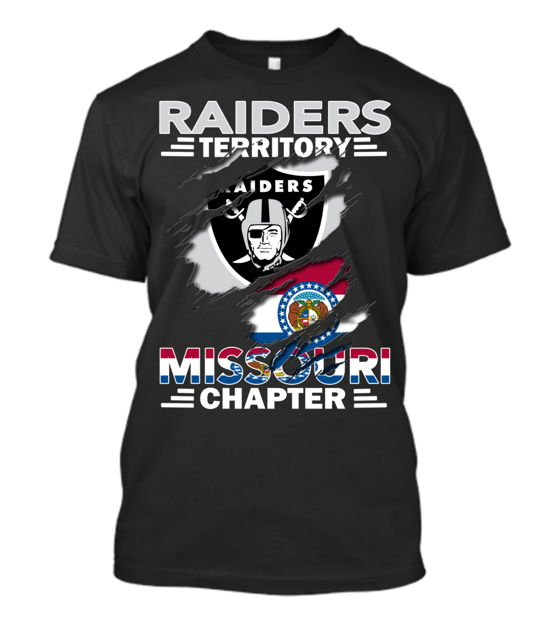 RAIDERS TERRITORY MISSOURI CHAPTER T-Shirt