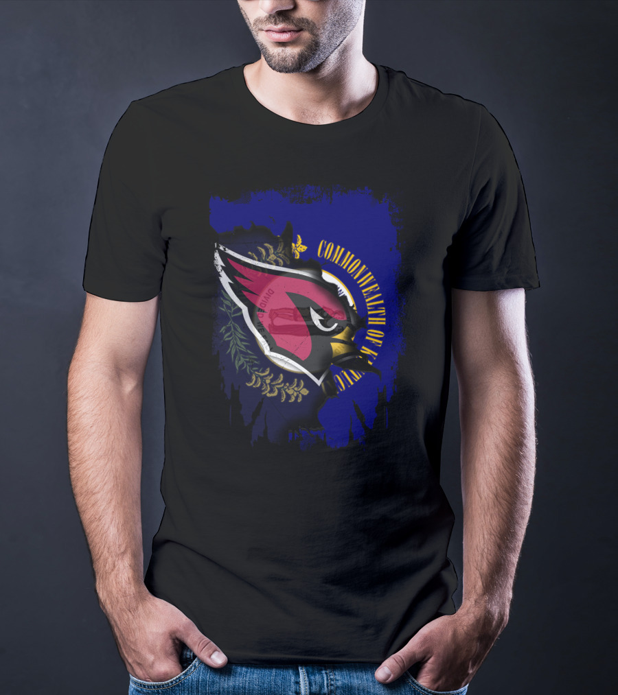 Together Kentucky Commonwealth With Cardinals Emblem T-Shirt