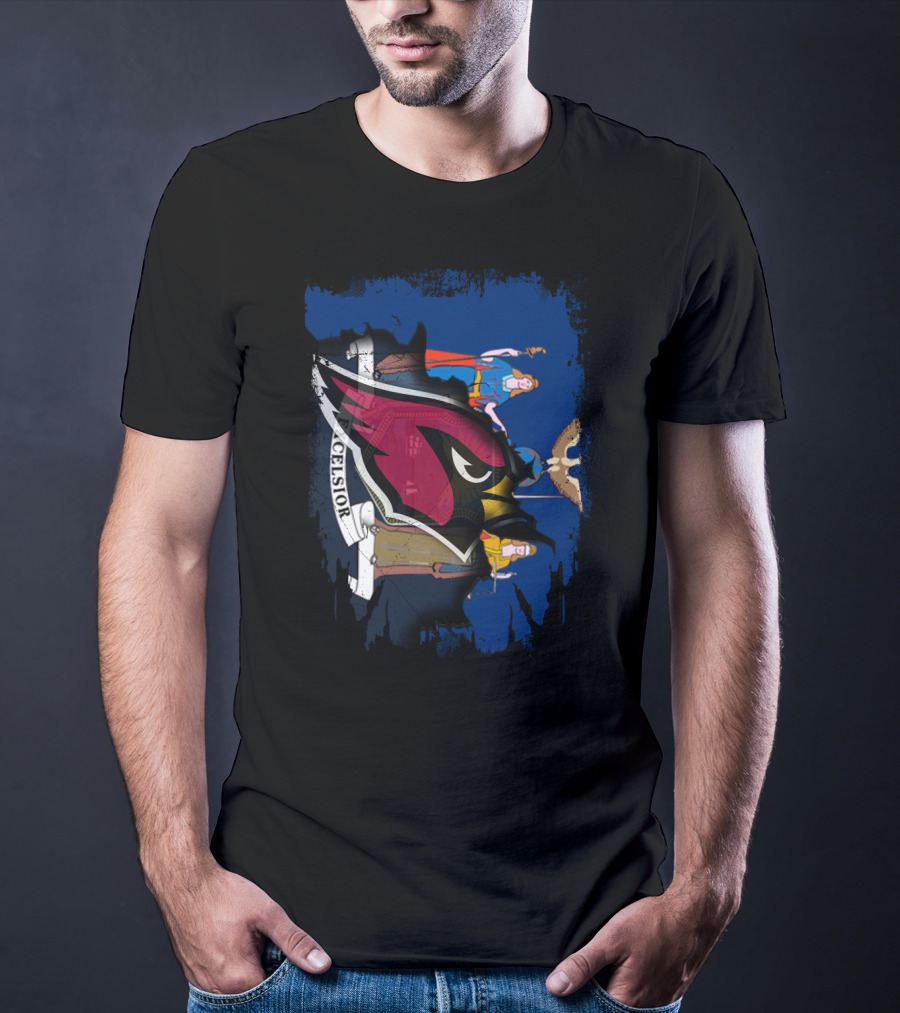 Excelsior Cardinals New York Mashup T-Shirt