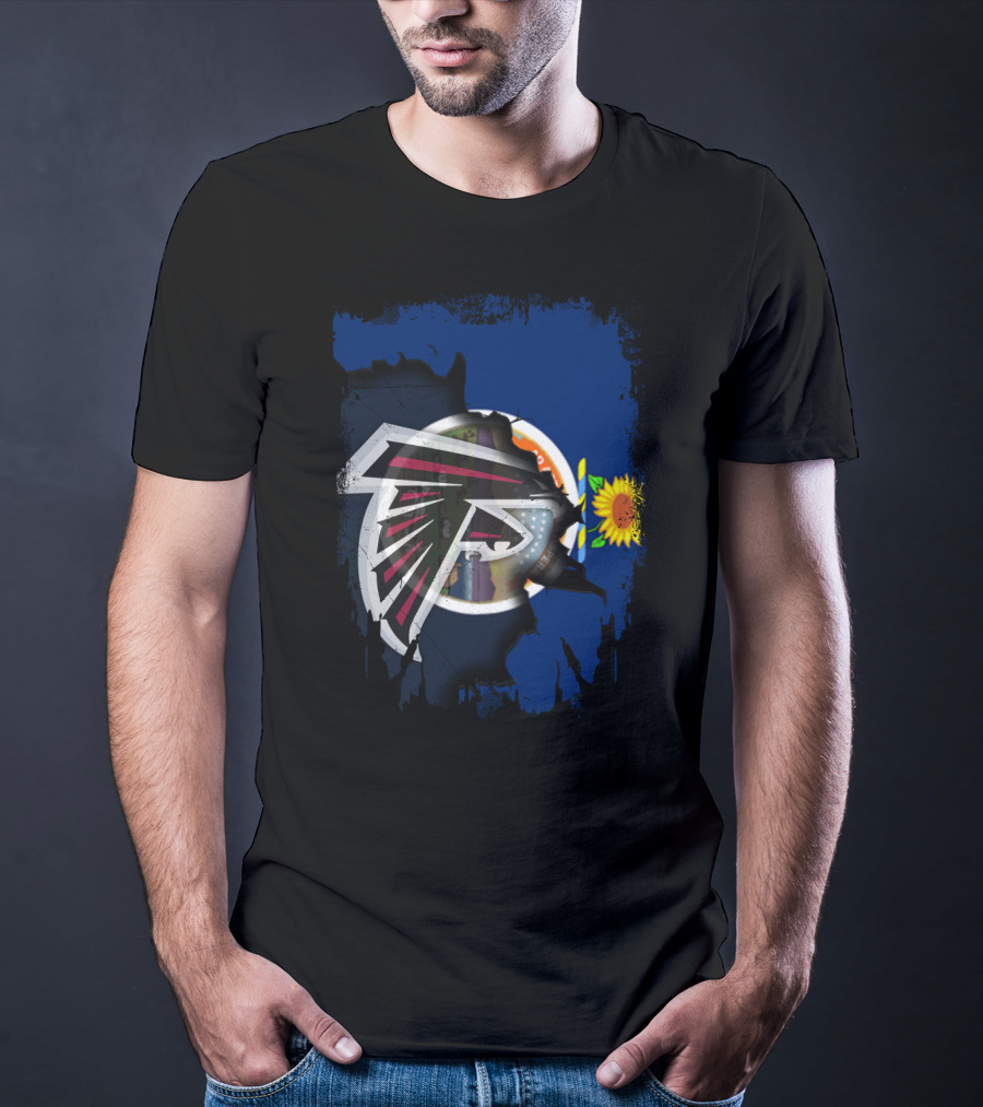 Kansas Meets Falcons United T-Shirt