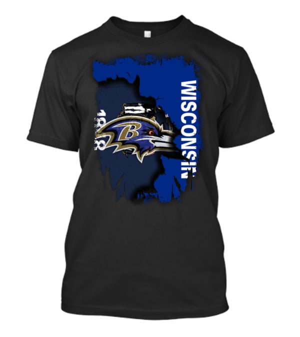 Wisconsin 1996 Ravens T-Shirt