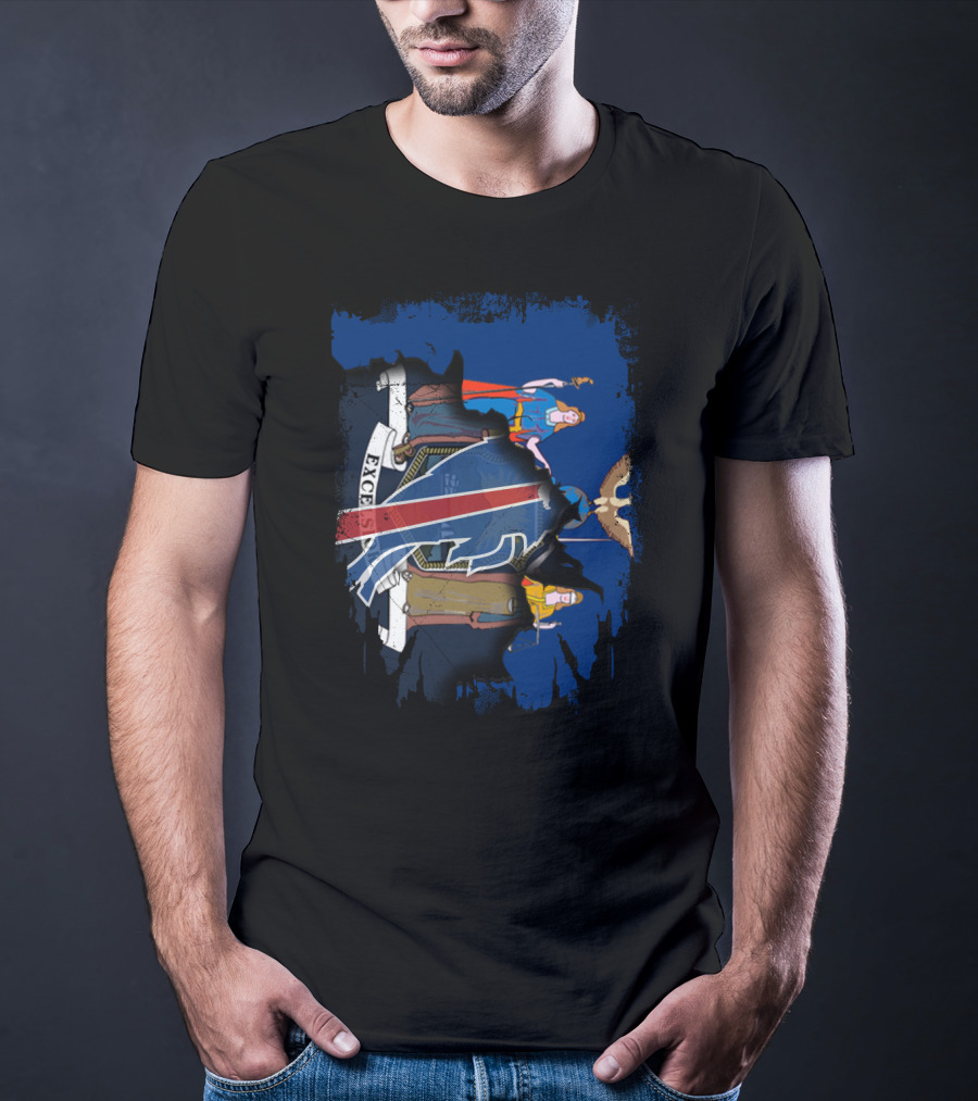 Together New York Emblem With Bills Crest T-Shirt
