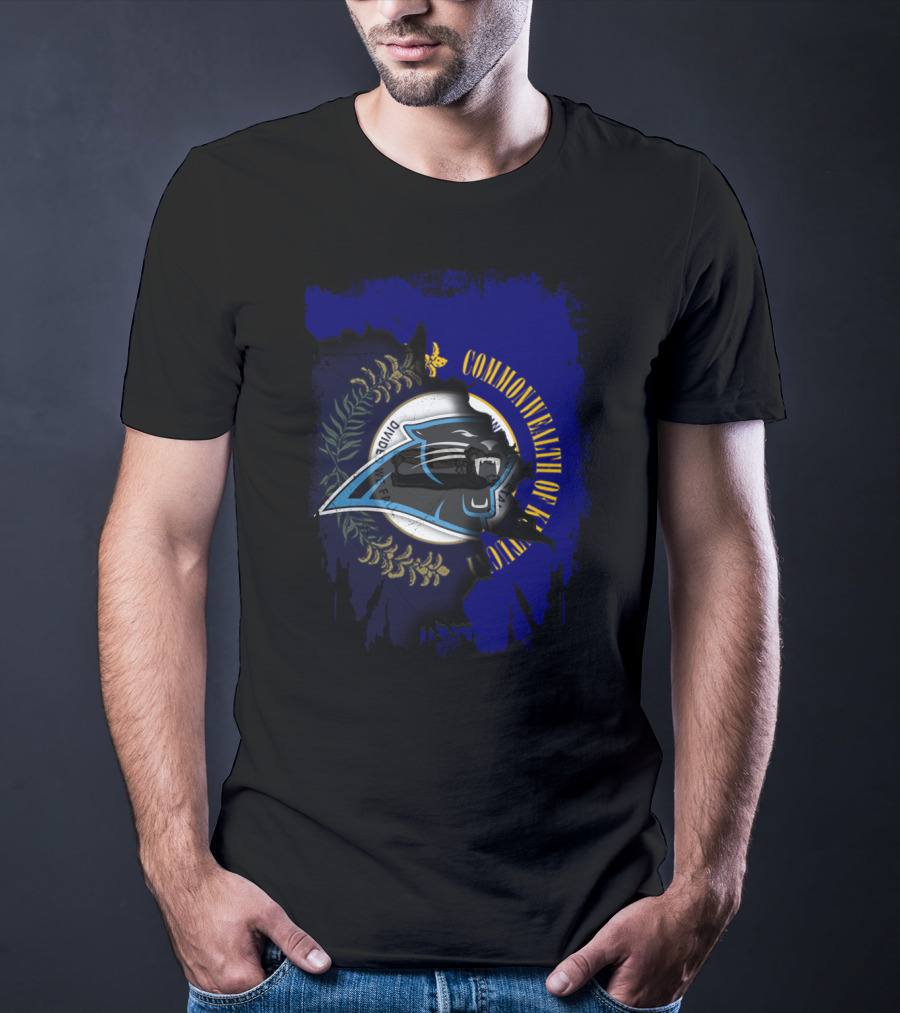 Together Kentucky Commonwealth With Carolina Panthers T-Shirt