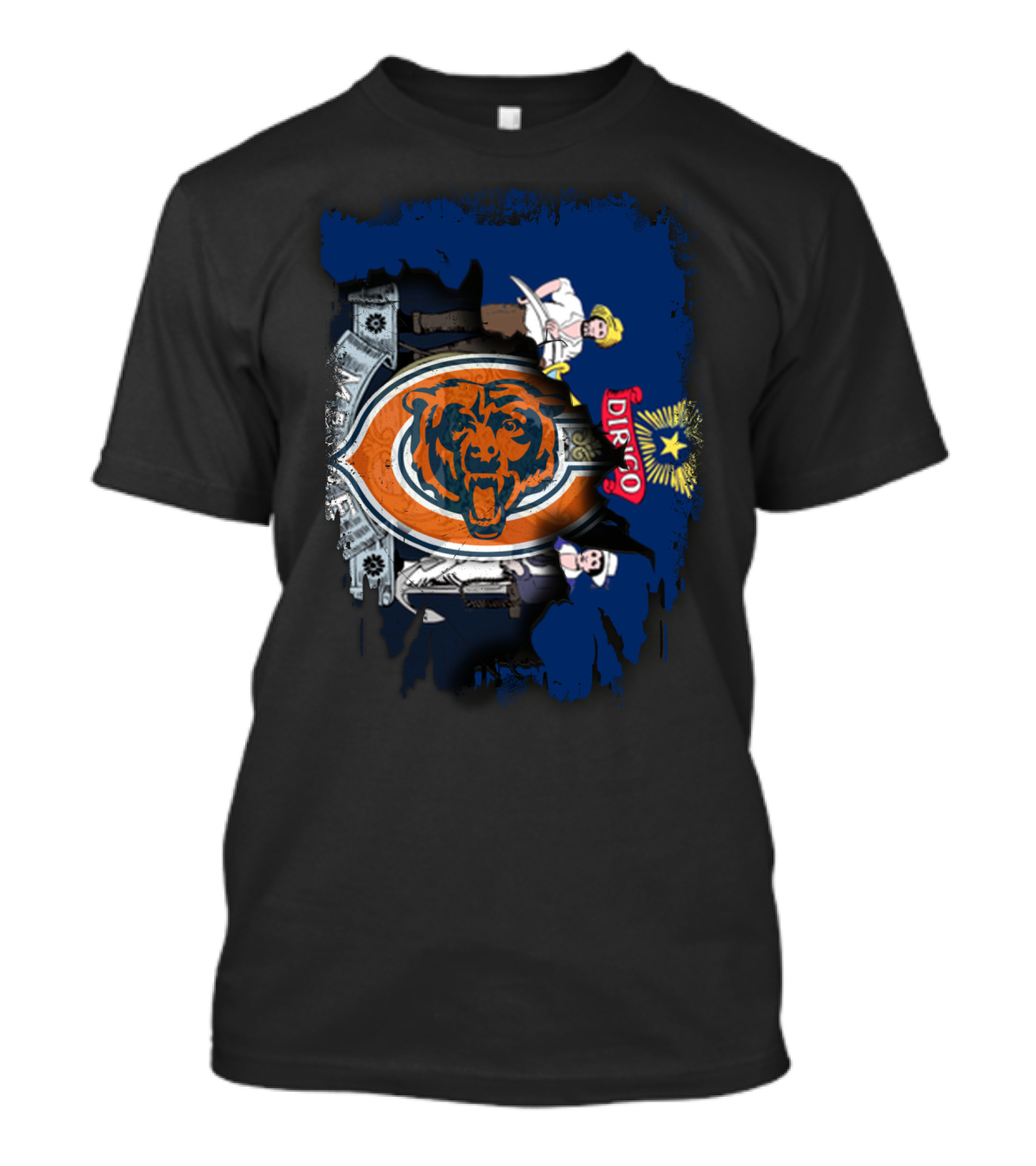Maine Dirigo Bears Together Emblem T-Shirt