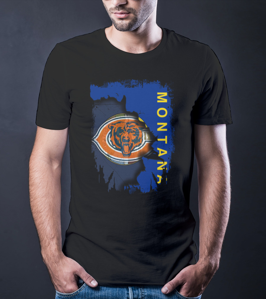 Montana Bears Iconic Emblem Together T-Shirt