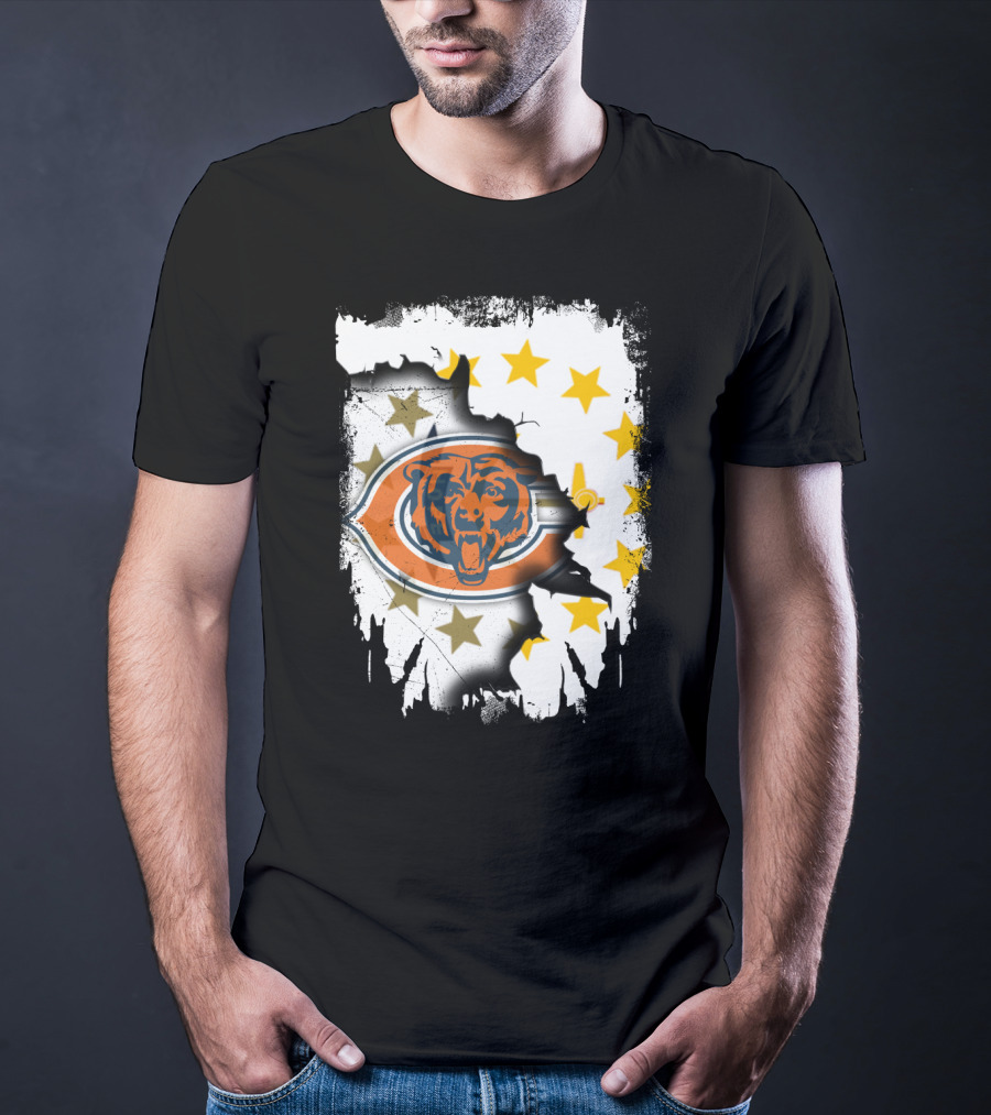 Rhode Island Bears Together With Stars T-Shirt