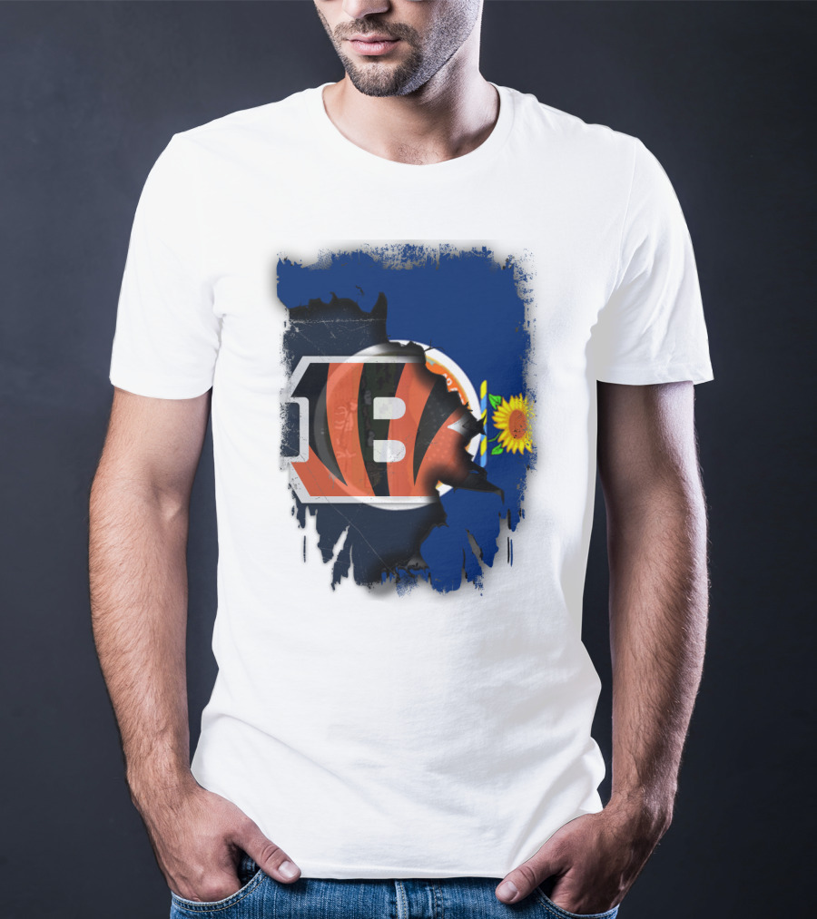 Kansas Bengals Sunflower Collaboration T-Shirt