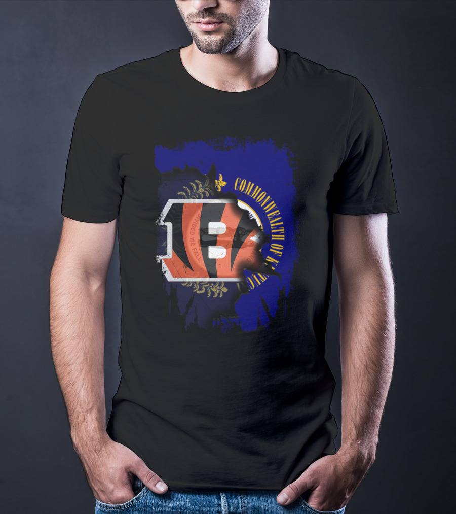 Commonwealth Of Kentucky United We Stand Bengals 13 T-Shirt