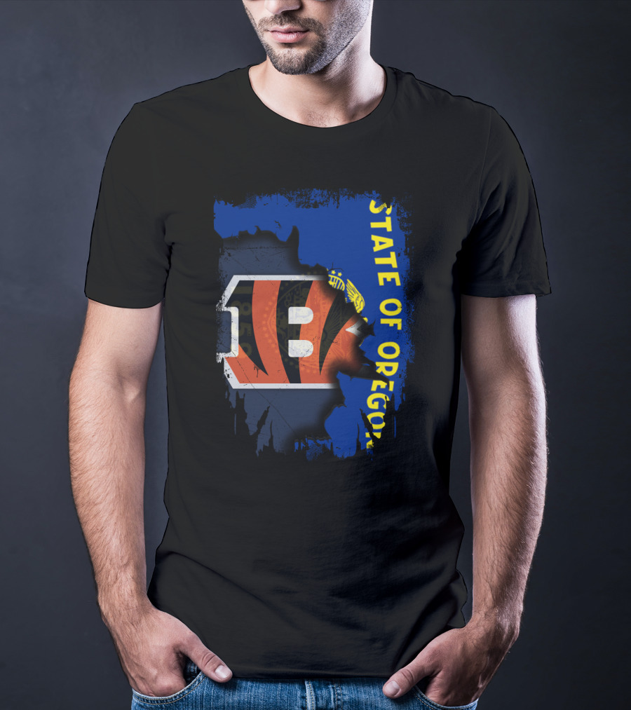 Oregon State With Bengals B T-Shirt