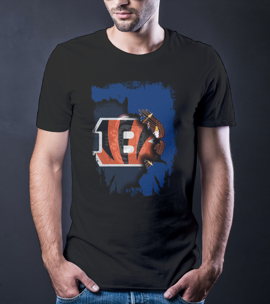 Utah Bengals Collaboration With American Eagle And Football Element T-Shirt