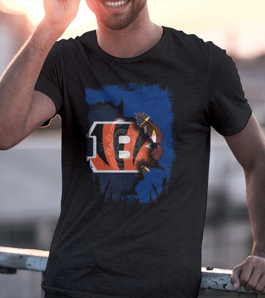 Utah Bengals Collaboration With American Eagle And Football Element T-Shirt