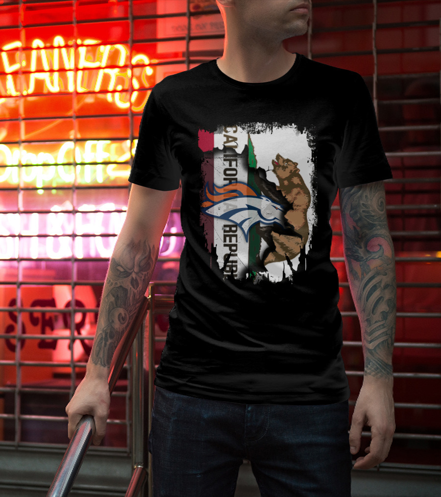 California Republic Meet Broncos Together T-Shirt
