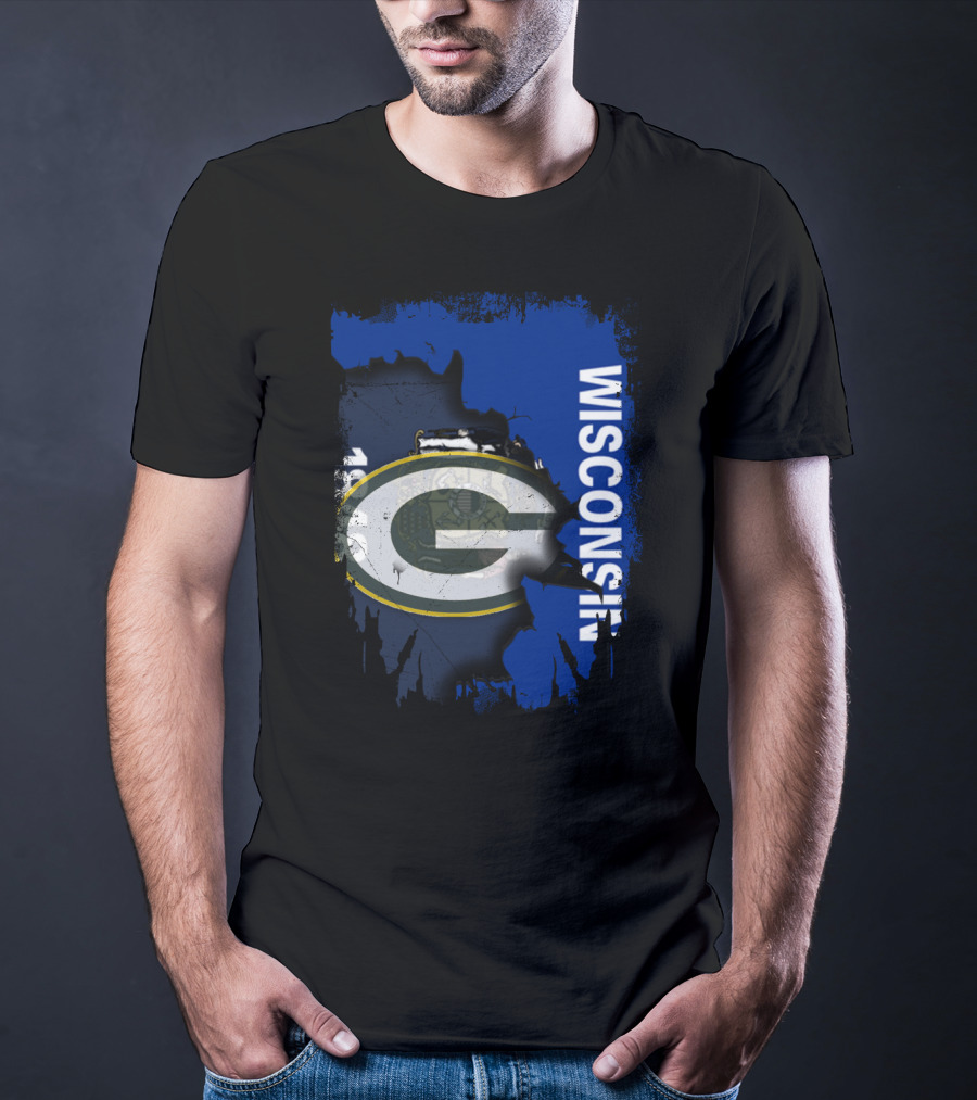 Wisconsin Green Bay Packers Together T-Shirt