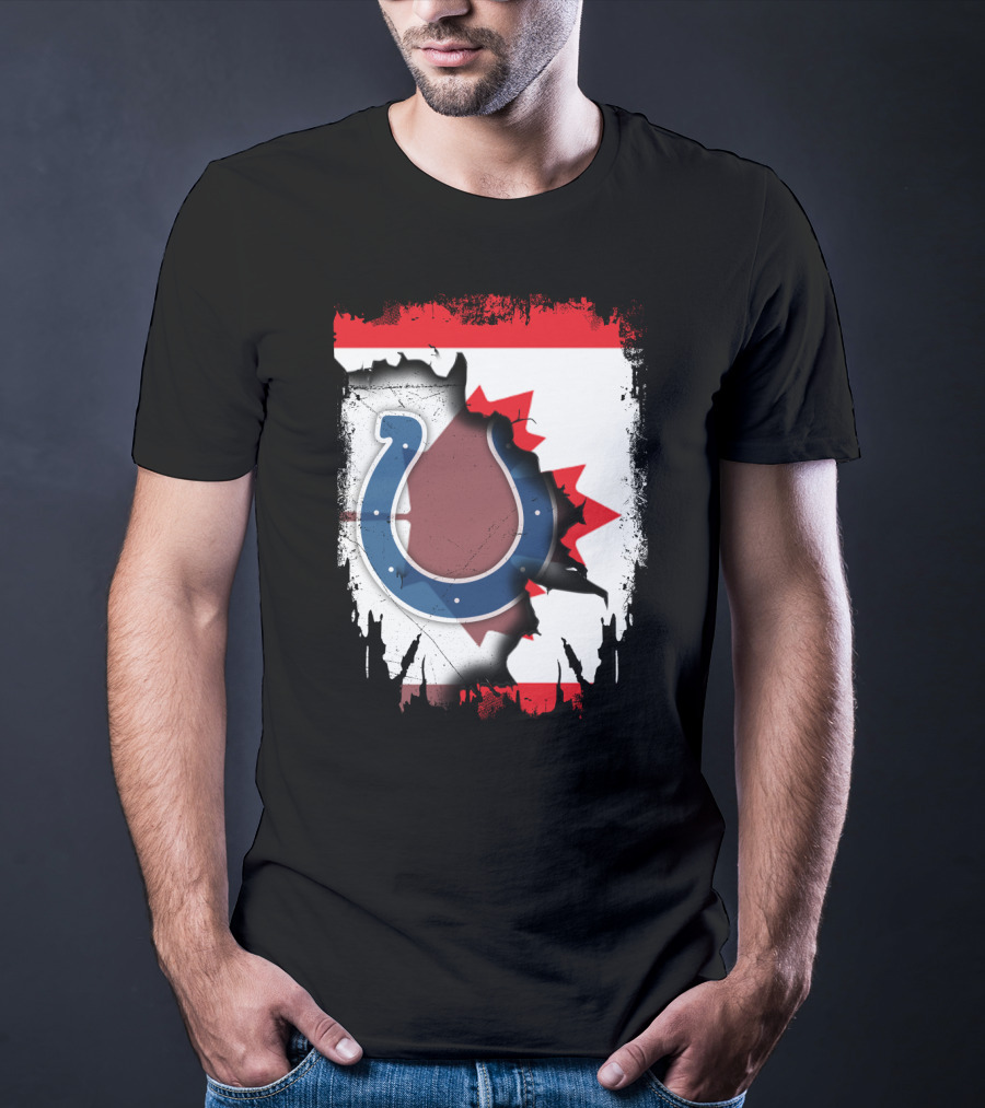 Canada Colts Flag Integration T-Shirt