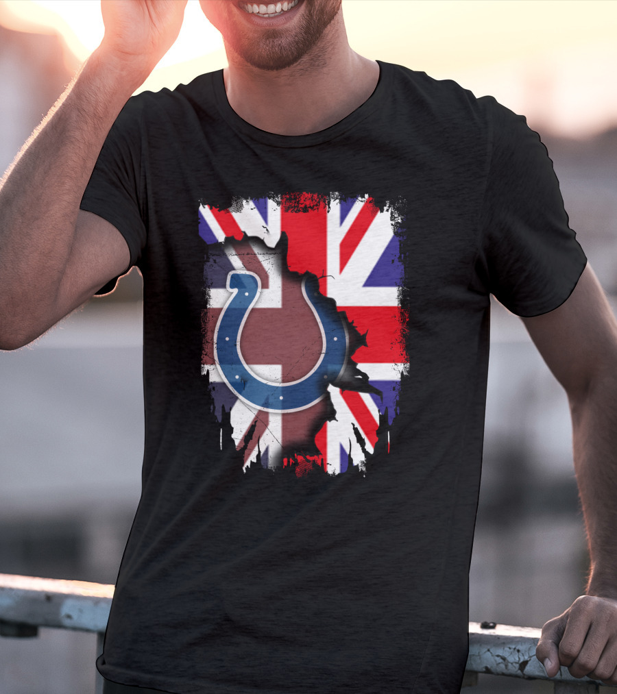 Together United Kingdom Colts Union Jack Horseshoe T-Shirt