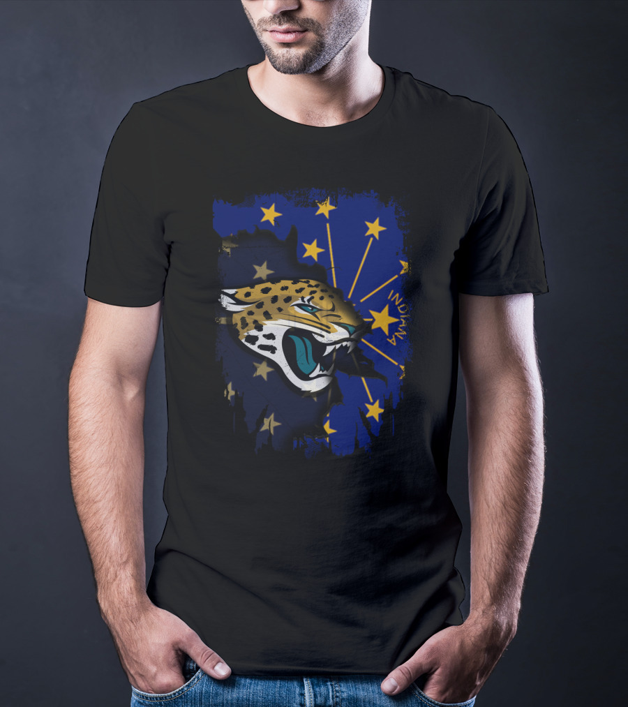 Indiana Jaguars Starburst Fusion T-Shirt
