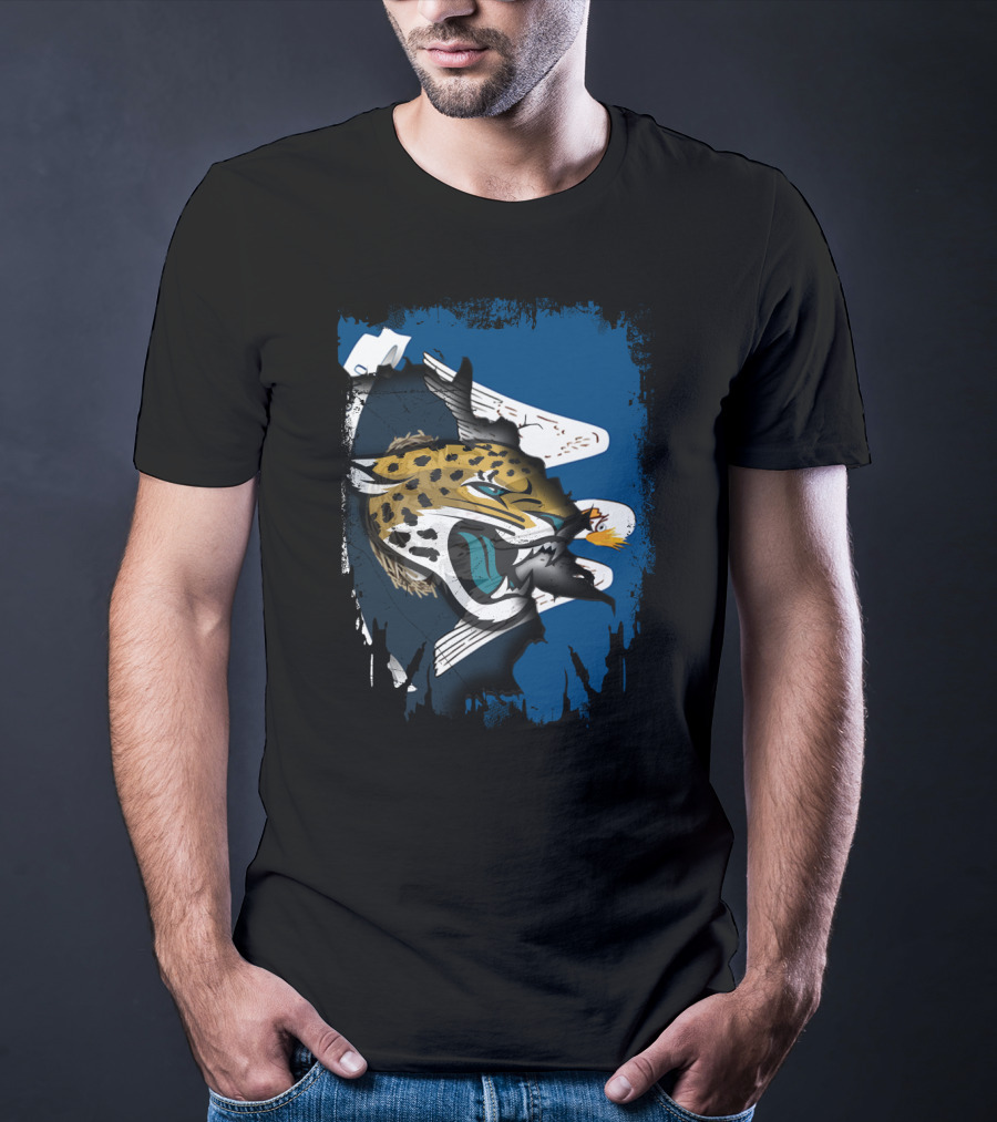 Together Louisiana Jaguars Eagle Fusion T-Shirt
