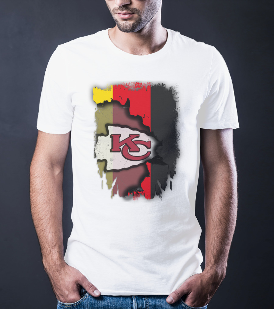 Germany Unity Kansas City Chiefs Flag Mashup T-Shirt