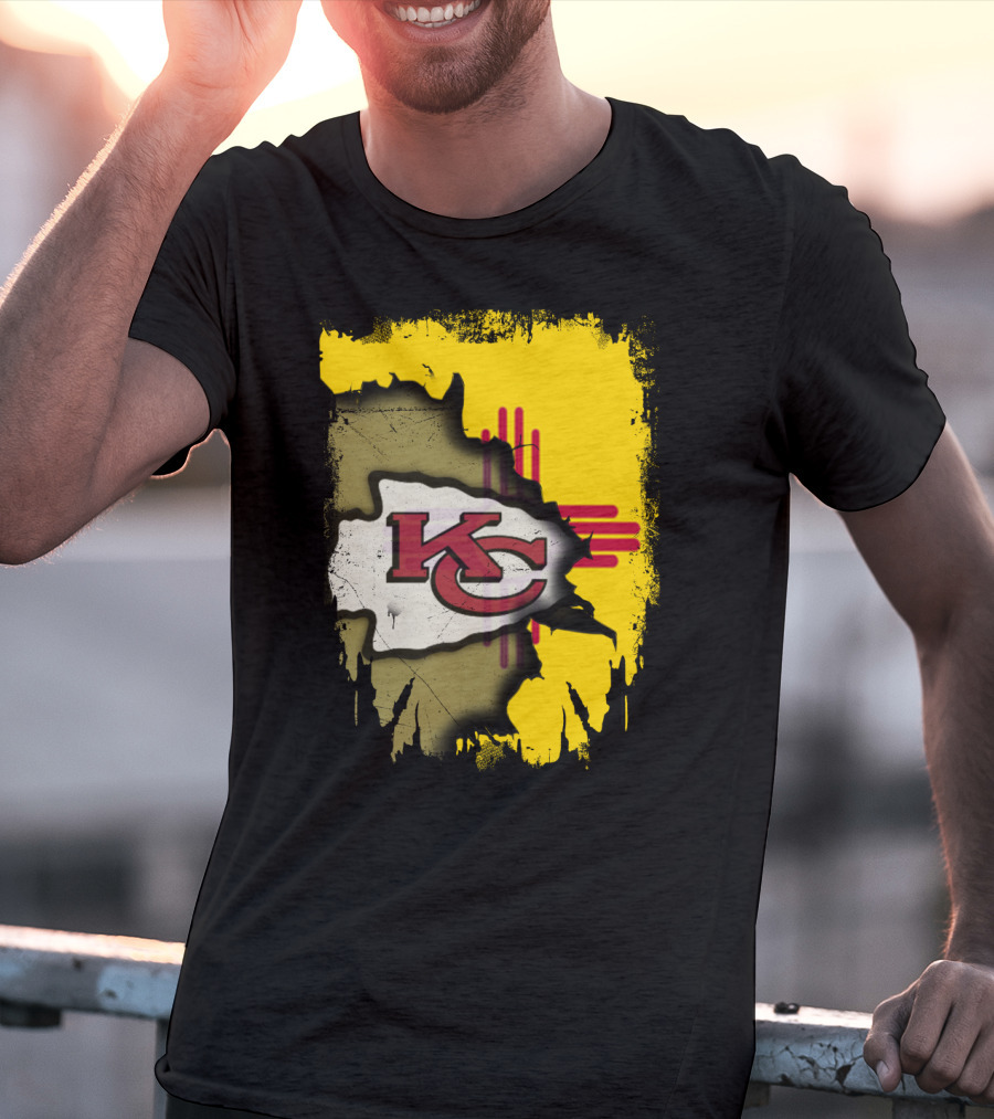 Kansas City Chiefs New Mexico Zia Symbol Together T-Shirt