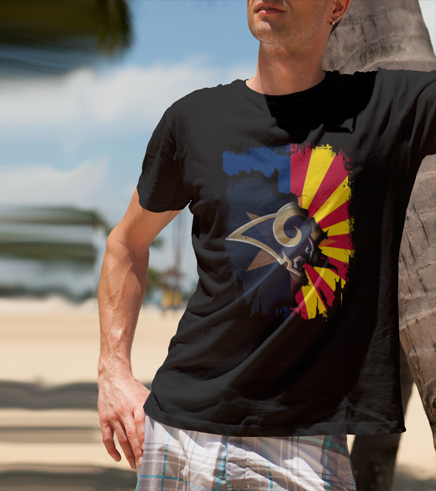 Arizona And Los Angeles Rams United T-Shirt