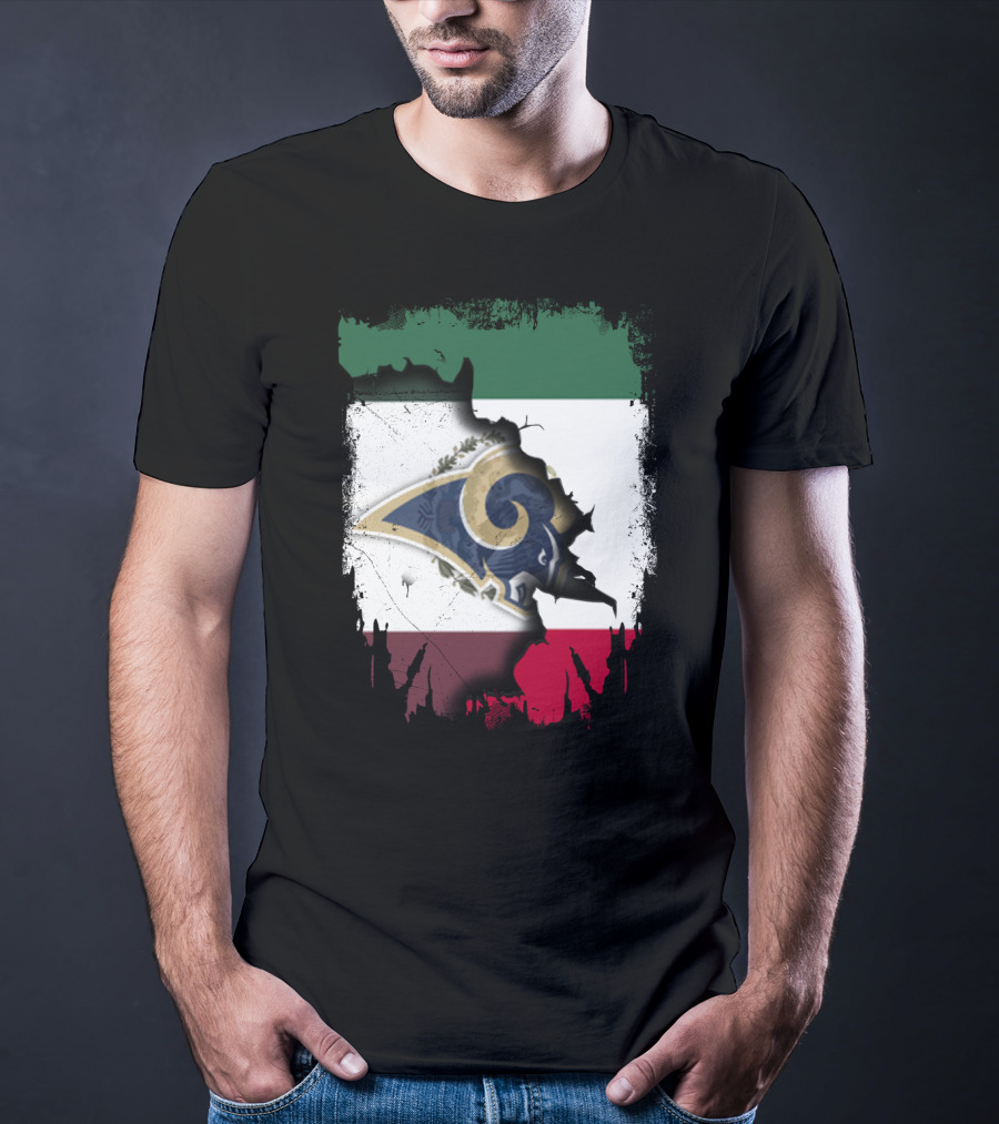 Together Mexico Rams Flag T-Shirt