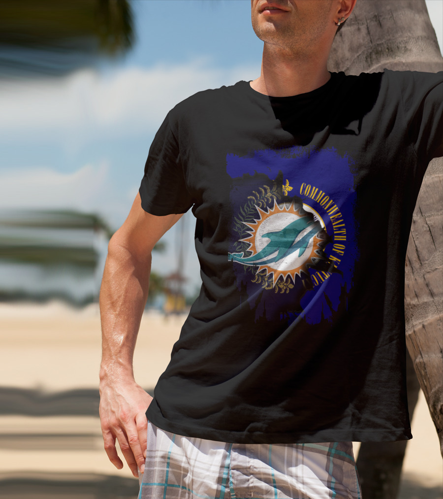 Commonwealth Of Kentucky Dolphins Mandate We All Fly T-Shirt